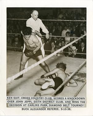 Combat de boxe, Ken Suit-John Jeppi, 9 octobre 1938