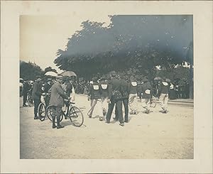 France, défilé, armée, prisonniers