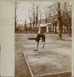 Mon frère Auguste, au parc