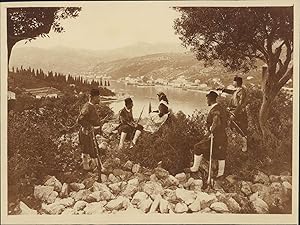 Croatie, Dubrovnik, vue des hauteurs sur la ville