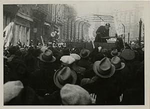 Belgique, manifestation à Bruxelles, 1950