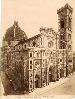 Italie, Firenze, Facciata della Cattedrale