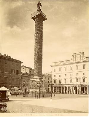 Italie, Roma, Piazza Colonna by Photographie originale / Original ...