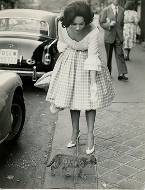 Ludmila Tcherina, danseuse, tragédienne, écrivaine peintre et scupltrice Française