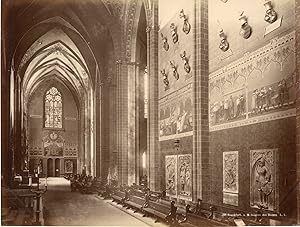 Allemagne, Francfort, intérieur de la Collégiale Saint-Barthélemy