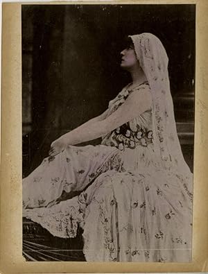 La comédienne Sarah Bernhardt