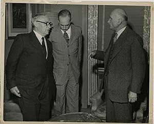 Robert Schuman en conférence au Waldorf Astoria
