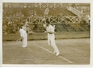 Roland Garros, Coupe Davis, Henri Jean Cochet et Jean Robert Borotra