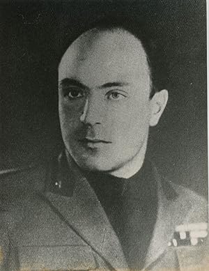 Carlo Scorza, (1897-1988), politicien et journaliste Italien, lieutenant Général du MVSN