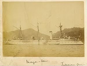 Japon, Japan, croiseur, marine de guerre, le Naka (classe Sendai)