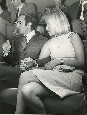 Charles Aznavour et Ulla Thorsell