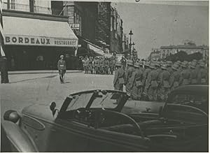 Bordeaux sous l'occupation allemande, 1941, Tirage Postérieur