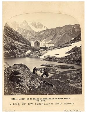 Bild des Verkufers fr William England, Suisse Saint Bernard Mont Velan zum Verkauf von photovintagefrance