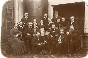 Corporation familiale, vers 1880