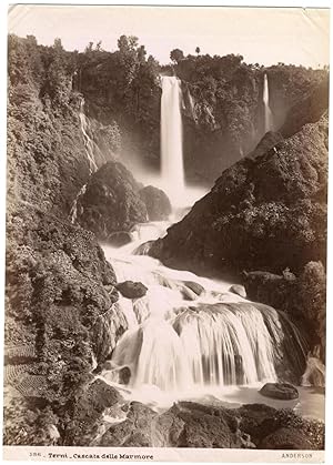 James Anderson, Italie, Terni, cascada delle Marmore