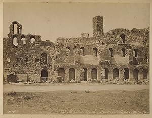 Bonfils, Grèce, Athènes, Façade du theatre d'Hérode Atticus