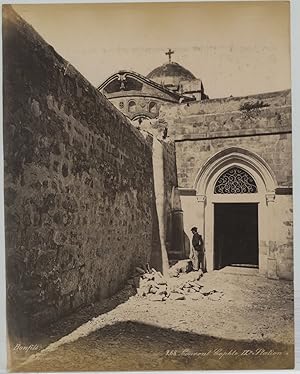 Bonfils, Palestine, Jérusalem, Couvent Cophte IXe Station