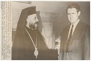 CHYPRE NICOSIE Président Archevêque Makarios