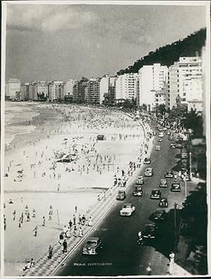 Brésil, Brasil, Rio de Janeiro, praia Copacabana