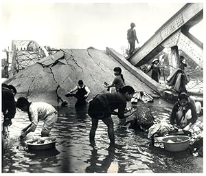 Guerre du Vietnam, mars 1968 Pont détruit