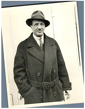Le violoniste Jacques Thibaud à New-York, 1932