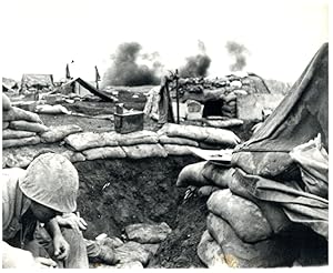 VIETNAM Guerre du Viêt Nam Campement U.S