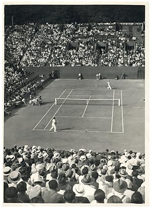 Coupe Davis 1933, Fred Perry contre Allisson