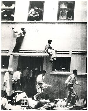 Guerre du Vietnam, manifestations anti communistes d'étudiants à Saigon, juillet 1955
