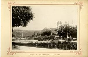 France, Besançon, Pont de Bregille, La Citadelle