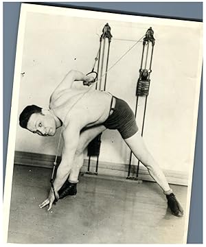 Le boxeur Charley White, 1932