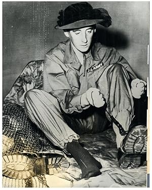 Jeune soldat américain partant au Vietnam, août 1967