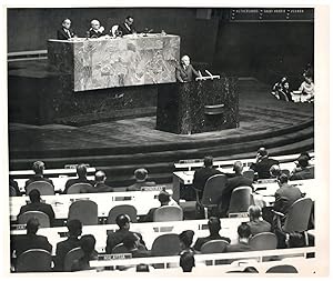 U.S.A NATION-UNIES Premier ministre Harold Wilson