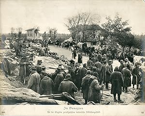 Italie, Vénétie, Armée Allemande, prisonniers Italien et Français