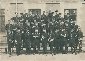 France, officiers et sous-officiers, escadron du 3e régiment de dragons