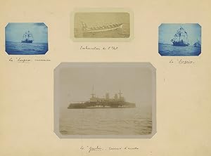 France, Collage de photos avec des navires