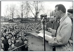 France, Grève des mineurs de Lorraine. Kurt Vallich