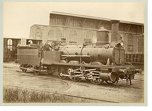 Locomotive OUEST 030 avec tender no. 973