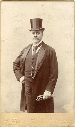 Mode masculine, vers 1900