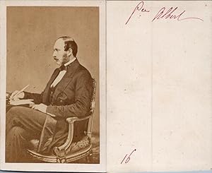 Le prince Albert de Saxe-Cobourg-Gotha, époux de la reine Victoria d'Angleterre, circa 1860