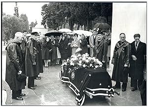 Algérie, Indépendance de l'Algérie 1962. Funérailles