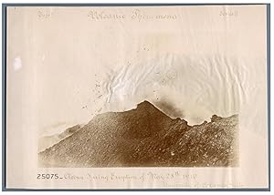 Italy, Volcanic Phenomena, Etna during eruption of may 1910