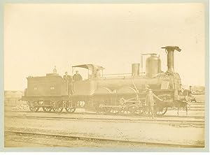 Locomotive P.O. 120 avec tender no. 436
