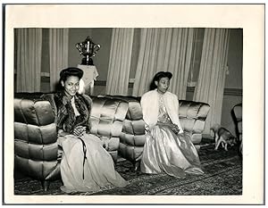 Harar, Crown Prince's wife (right) and the Duchesse of Harar