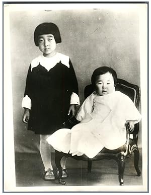 Japan, Tokyo, Princesse Taka and Teru, daughters of the Japan Emperor
