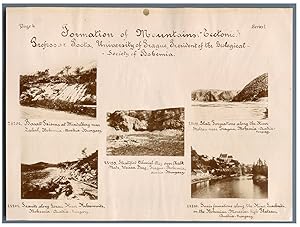 Formation of Mountains Tectonic, Mindelberg, Weisserberg, River Luschnitz