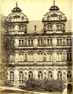 Allemagne, Heidelberg, Schloss Otto Henrighs-Bau