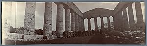 Panorama Kodak, Sicile, Segeste visite de l'Empereur et de l'Impératrice d'Allemagne