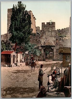 Türkei. Konstantinopel. Top Kapussi.