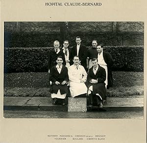 France, L'Album de l'Internat 1945, Hôpital Claude-Bernard