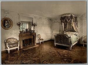 Paris. Versailles. Le Petit Trianon. Chambre de Marie-Antoinette.